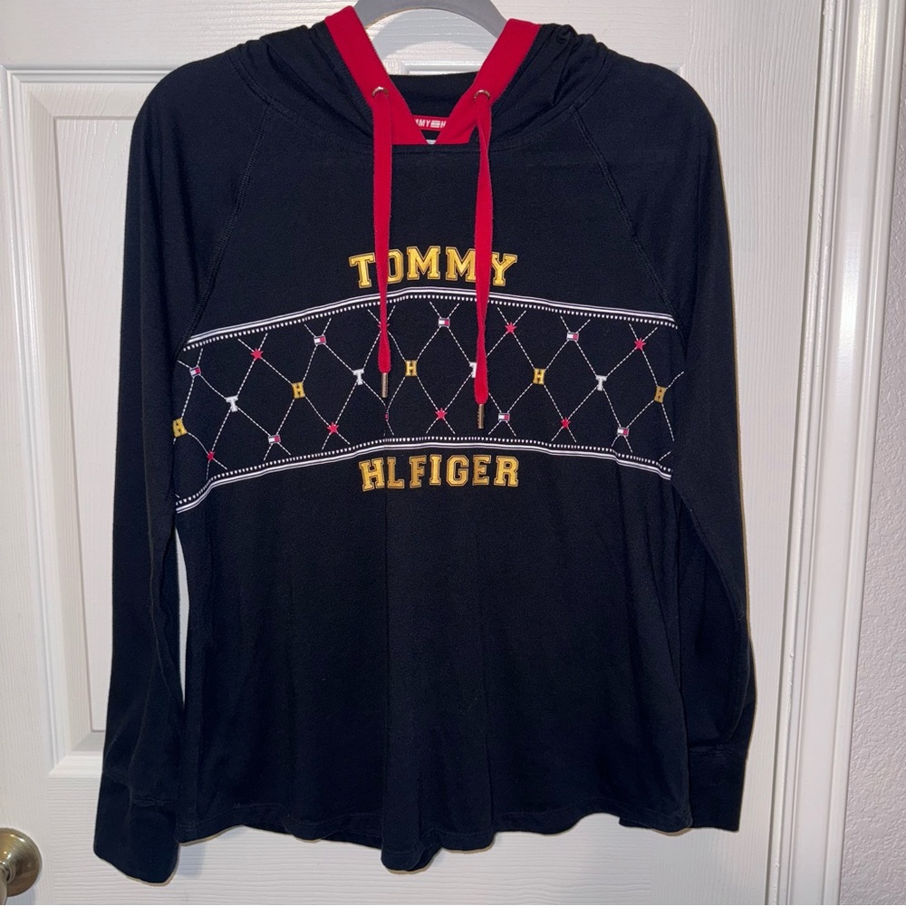Tommy Hilfiger Women’s Long Sleeve Hooded T-Shirt